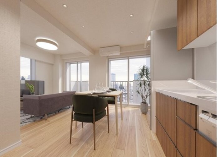 完成予想図(内観) 完成予想図(内観)