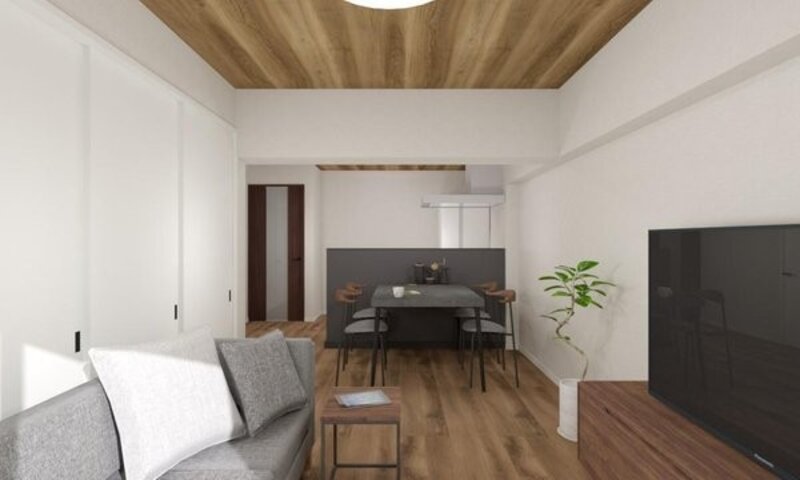 完成予想図(内観) 完成予想図(内観)