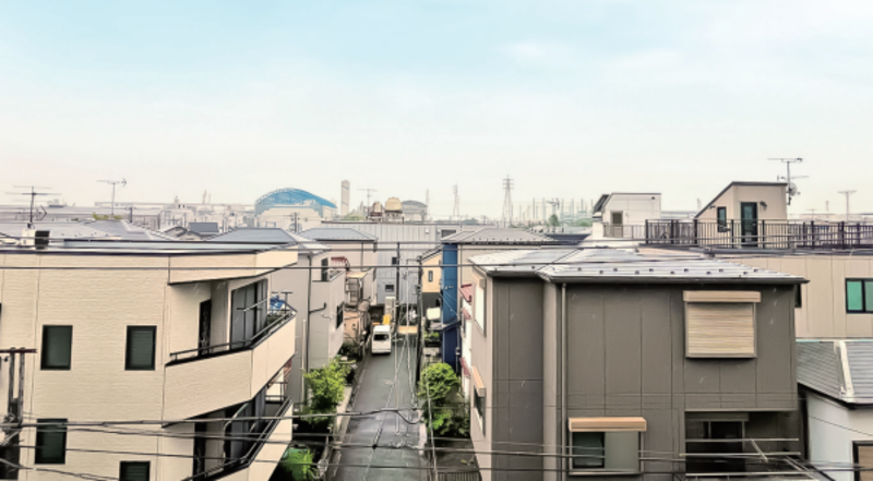 バルコニーからの眺望