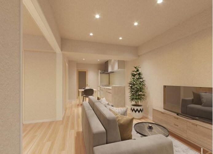 完成予想図(内観) 完成予想図(内観)