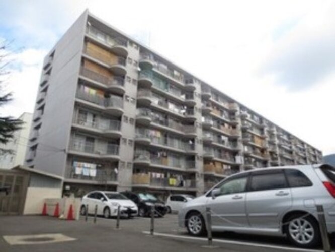 【外観】山科音羽マンションA棟 【外観】山科音羽マンションA棟