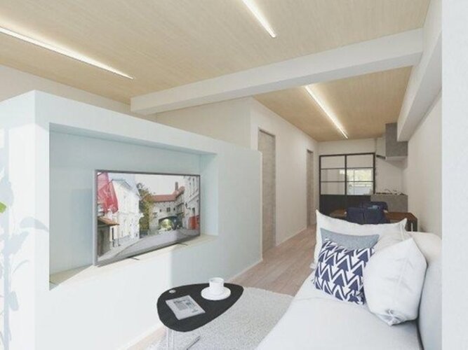 完成予想図(内観) 完成予想図(内観)