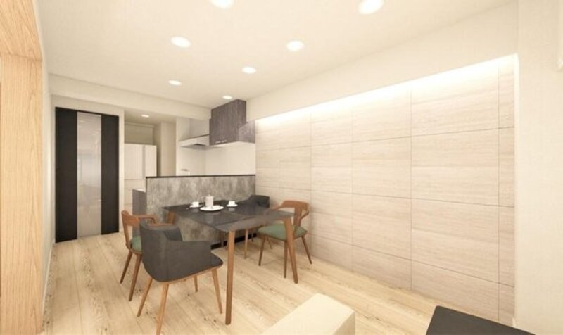 完成予想図(内観) 完成予想図(内観)