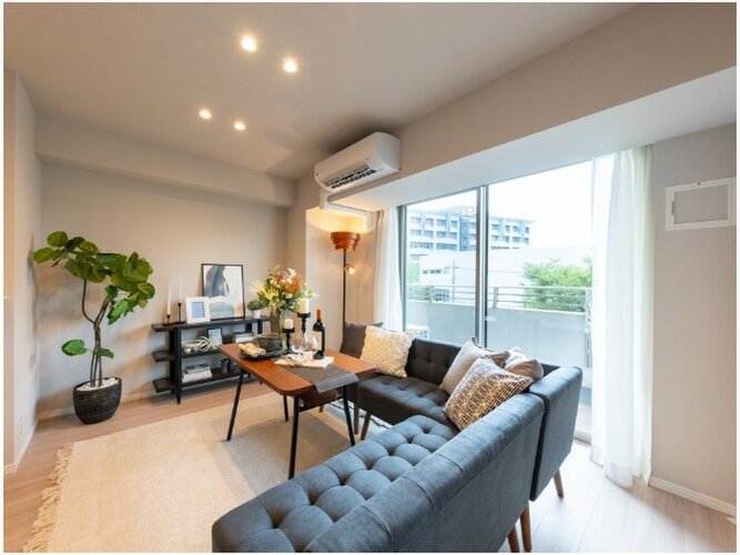 ほっと一息つけるような、安心できる空間です♪シンプルな内装は、ニーズが変わってもご活用頂けそうです。