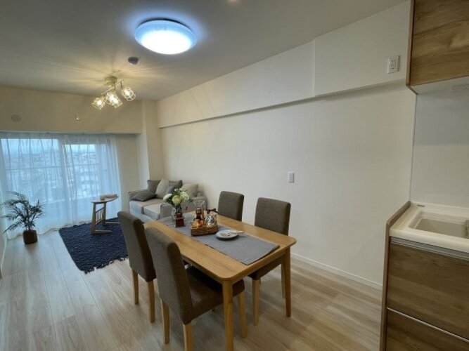 【居間・リビング】東武鶴瀬西口サンライトマンション 【居間・リビング】東武鶴瀬西口サンライトマンション