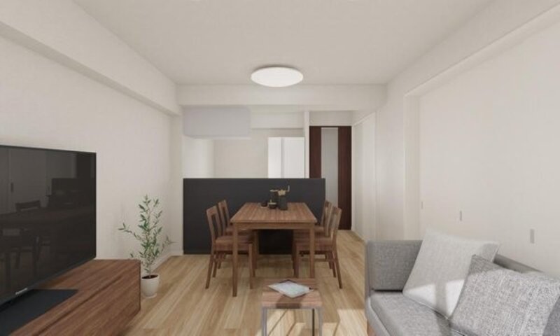 完成予想図(内観) 完成予想図(内観)