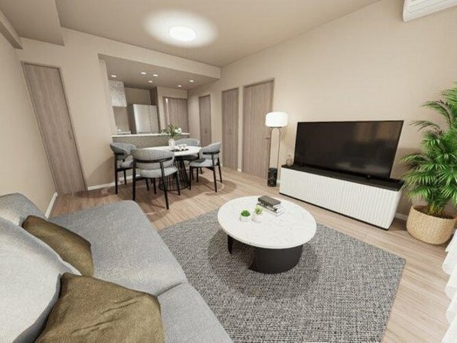 完成予想図(内観) 完成予想図(内観)