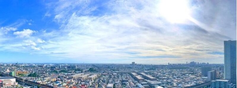 住戸からの眺望写真