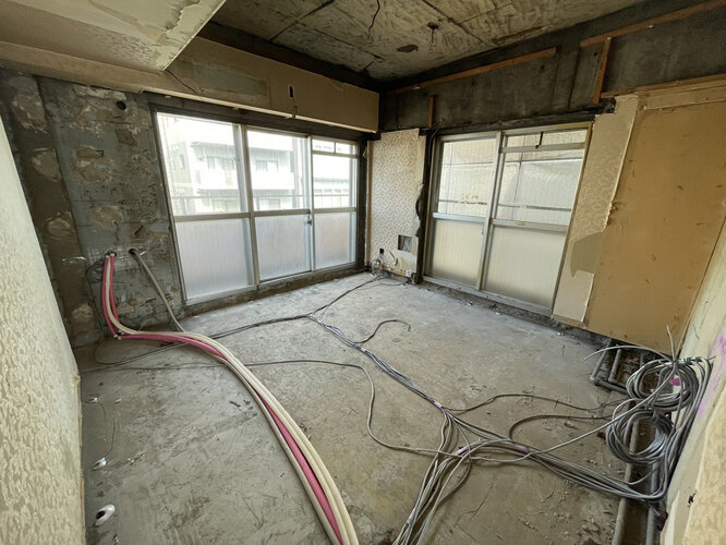 ※スケルトン状態での販売です。