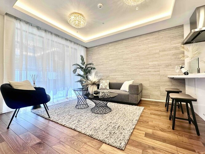 LDK　約18.1帖（家具等は装飾品のため販売対象ではありません。）