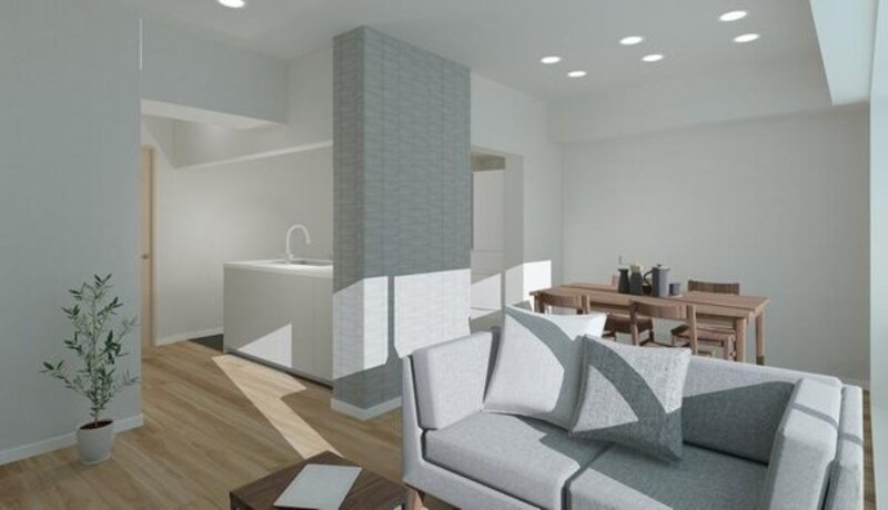 完成予想図(内観) 完成予想図(内観)