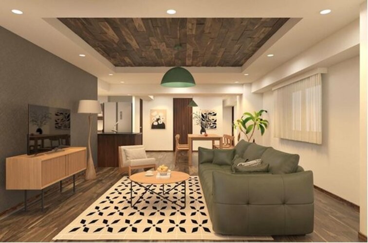 リビング※完成予想パース リビング※完成予想パース