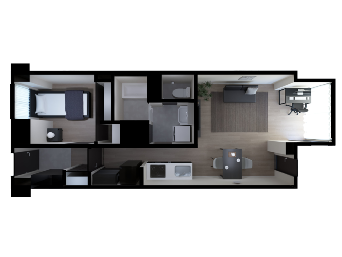 3Dパースの俯瞰図を作成しました。イメージの画像となりますので、現地の仕様や色合いは現地と異なる場合がございます。※工事完了は5月中旬予定です。 3Dパースの俯瞰図を作成しました。イメージの画像となりますので、現地の仕様や色合いは現地と異なる場合がございます。※工事完了は5月中旬予定です。