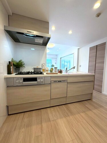 システムキッチン　＊食器洗い乾燥機・浄水器一体型水栓付き＊