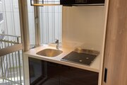 キッチン ♪キッチン上部にはアイアンシェルフ設置 キッチン ♪キッチン上部にはアイアンシェルフ設置