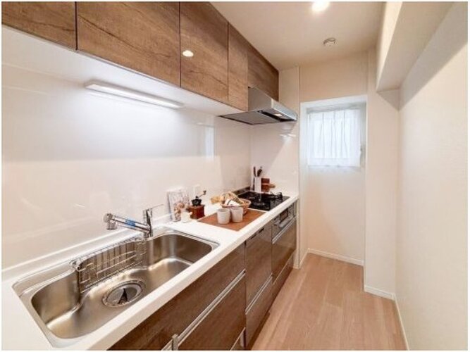 スムーズに作業でき、お手入れのことも考えられている、そんなキッチンスペースに仕上げました。