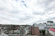 【バルコニーからの眺望】8階・前面棟なし！陽当り・眺望良好！