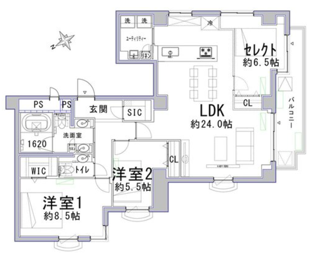 売主負担で2LDKと3LDKの間取り変更が 可能です。 売主負担で2LDKと3LDKの間取り変更が 可能です。