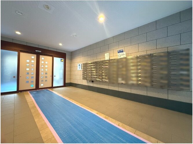 綺麗に管理された共用部。管理体制もマンション選びの大切なポイントです。