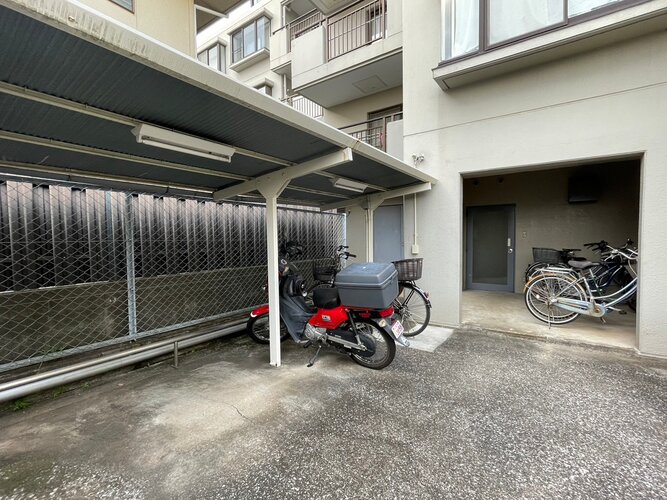 駐車場、バイク置き場に最適なフリースペース