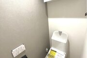 アクセントクロスでおしゃれなトイレ☆ アクセントクロスでおしゃれなトイレ☆