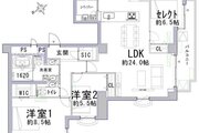 無料で2LDKと3LDKの間取り変更が 可能です。※売主負担 無料で2LDKと3LDKの間取り変更が 可能です。※売主負担