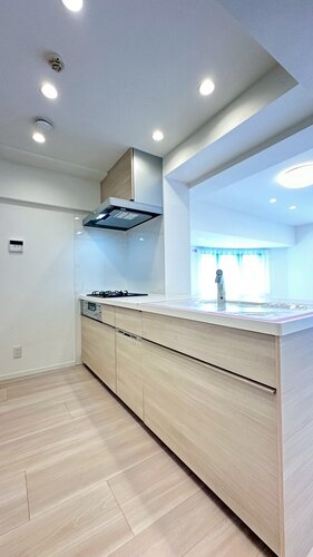 【キッチン】食洗機・浄水器一体型水栓あり