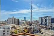 南東側バルコニーよりスカイツリービュー
