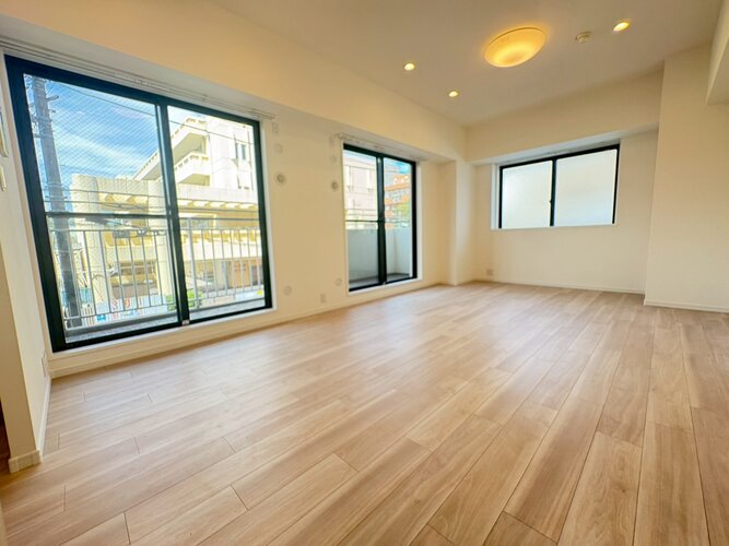 約15.1帖の広々LDK