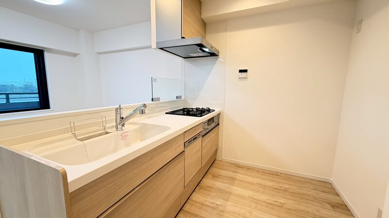 システムキッチン　＊食器洗い乾燥機・浄水器一体型水栓付き＊