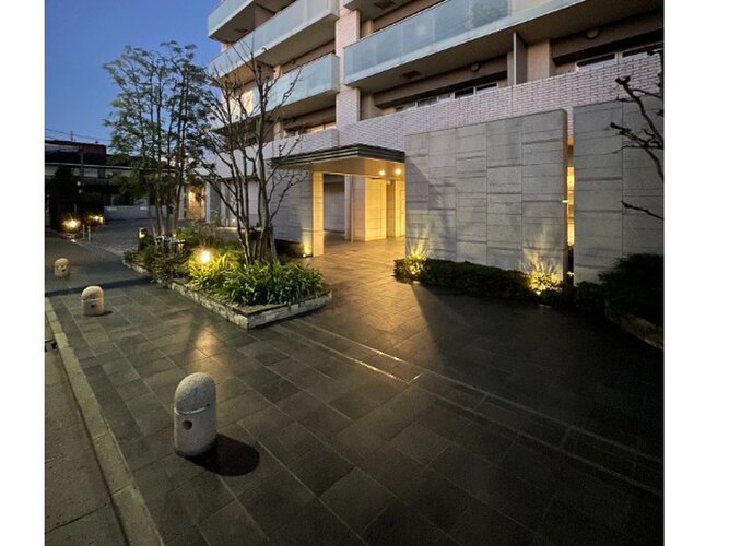 安心のオートロックシステムマンション