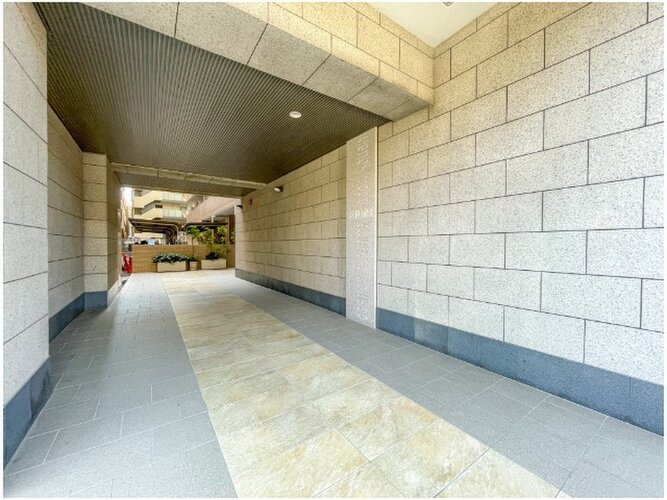 綺麗に管理された共用部。管理体制もマンション選びの大切なポイントです。