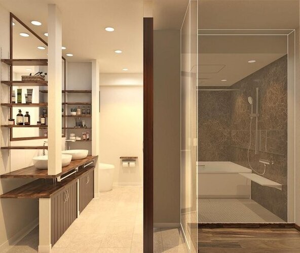 浴室※完成予想パース 浴室※完成予想パース