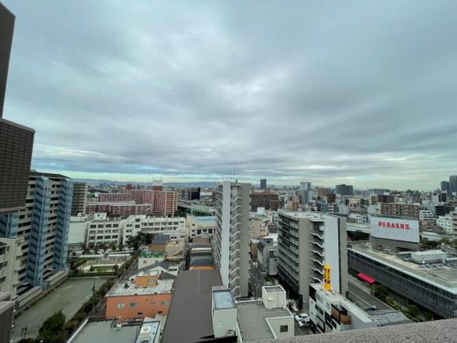 南向き14階部分、眺望良好