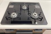 【キッチン】 3口コンロ グリル 【キッチン】 3口コンロ グリル