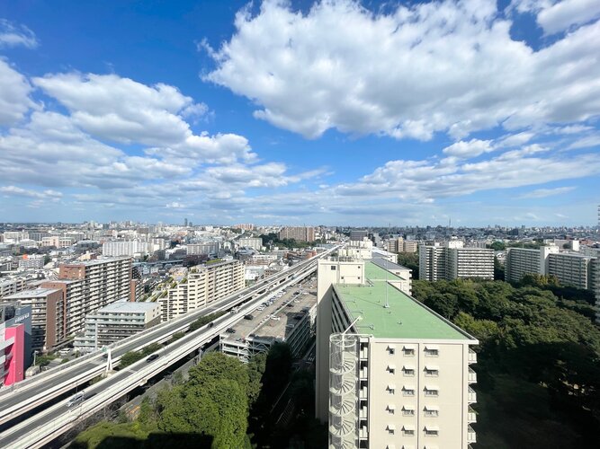 バルコニーからの眺望写真です。 バルコニーからの眺望写真です。