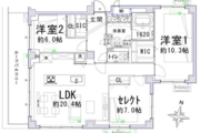 ※無料で2LDKと3LDKの間取り変更が可能です。(売主負担) ※無料で2LDKと3LDKの間取り変更が可能です。(売主負担)