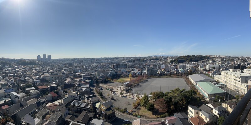 バルコニーからの眺望(富士山) バルコニーからの眺望(富士山)