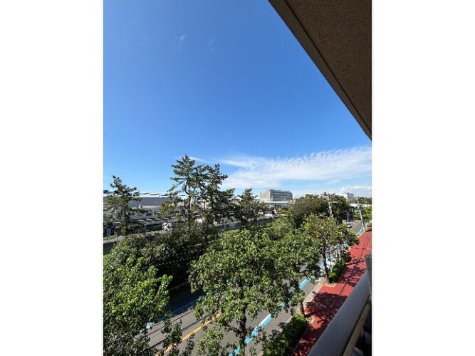 南西向き、眺望良好