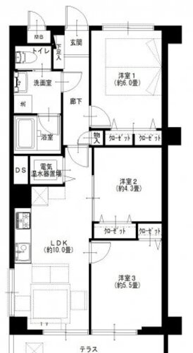 室内拡大図 室内拡大図