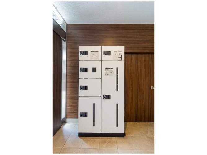 不在時でも受け取り可能な宅配ボックス♪