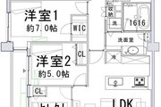 2LDKと3LDKの間取り変更が可能です。※要問合せ 2LDKと3LDKの間取り変更が可能です。※要問合せ