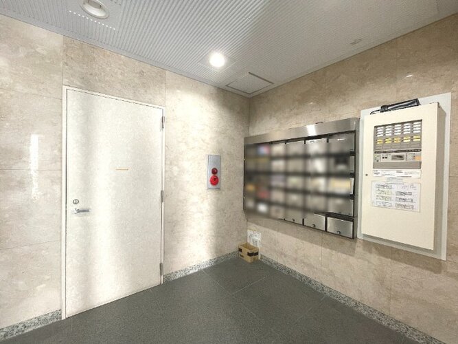 綺麗に管理された共用部。管理体制もマンション選びの大切なポイントです。