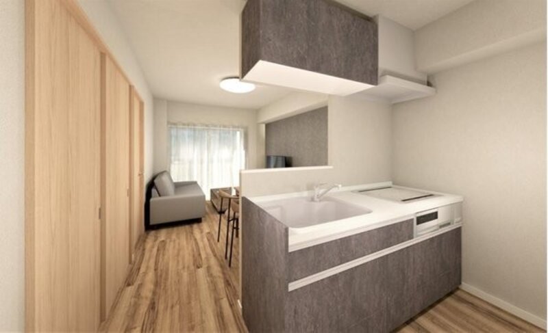 完成予想図(内観) 完成予想図(内観)