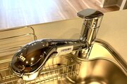 キッチン　・浄水器一体型水栓を採用。さらに節水・節約を同時に行うことができるので、大変人気があり重宝します。