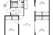 全居室6帖以上！収納豊富な3LDK！