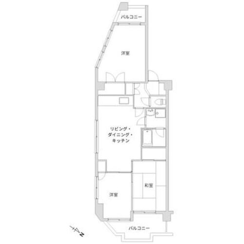 3LDK、専有面積58.27㎡、上石神井駅4分の好立地。 3LDK、専有面積58.27㎡、上石神井駅4分の好立地。
