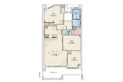 3LDK＋TR、専有面積75.37㎡、バルコニー面積11.77㎡、専用ポーチ面積2.56㎡、室外機置場面積0.66㎡、室内リノベーション実施