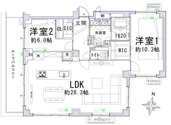 ※無料で2LDKと3LDKの間取り変更が可能です。(売主負担) ※無料で2LDKと3LDKの間取り変更が可能です。(売主負担)