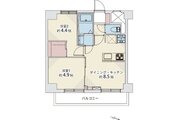 2DK+W、専有面積39.30㎡、バルコニー面積5.65㎡、室内リノベーション実施、ペット飼育相談